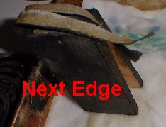 Moving on to the next edge of the bellow